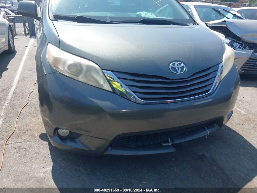 2013 Toyota Sienna Xle V6 8 Passenger VIN: 5TDYK3DCXDS364609 Lot: 40291659