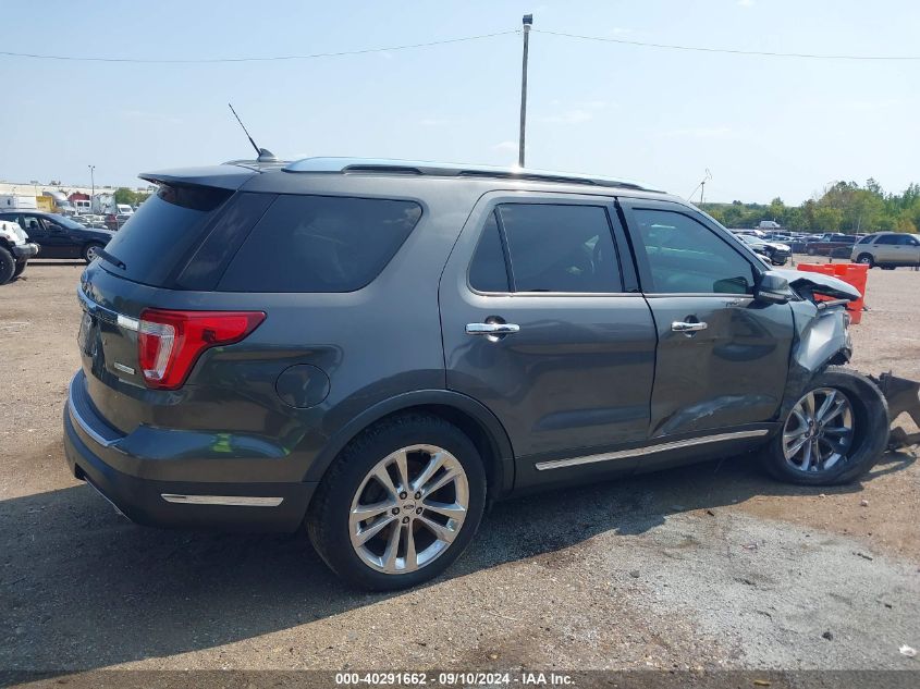 2018 Ford Explorer Limited VIN: 1FM5K7FH3JGB04153 Lot: 40291662