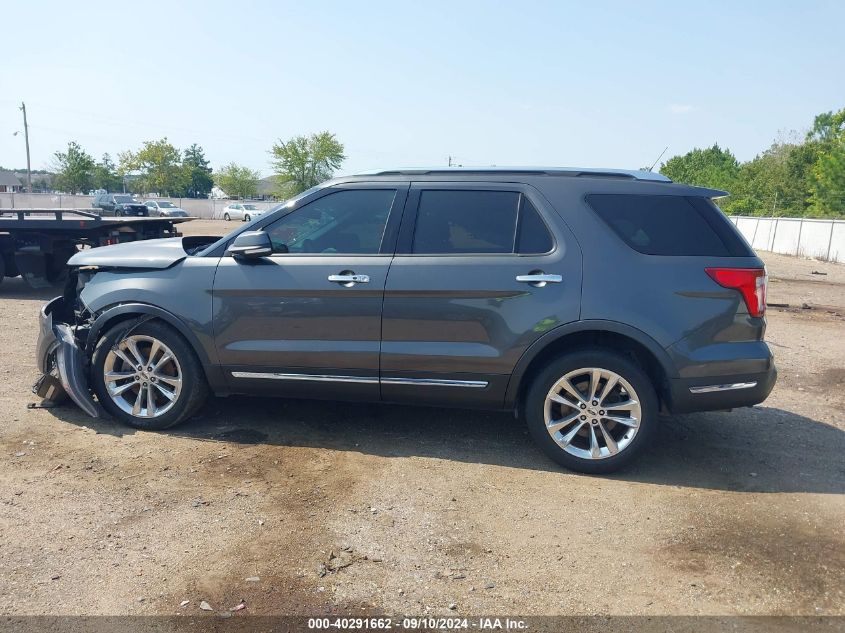 2018 Ford Explorer Limited VIN: 1FM5K7FH3JGB04153 Lot: 40291662