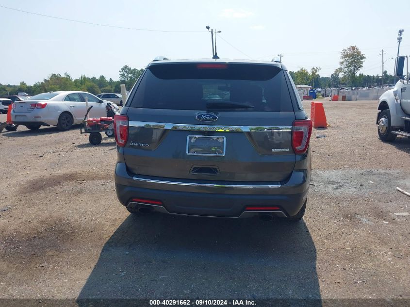 2018 Ford Explorer Limited VIN: 1FM5K7FH3JGB04153 Lot: 40291662