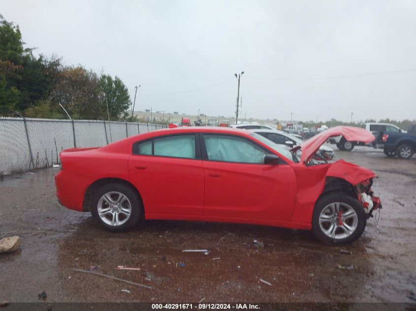 2023 Dodge Charger Sxt VIN: 2C3CDXBG2PH529433 Lot: 40291671