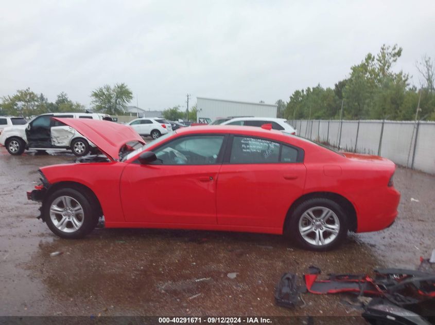 2023 Dodge Charger Sxt VIN: 2C3CDXBG2PH529433 Lot: 40291671