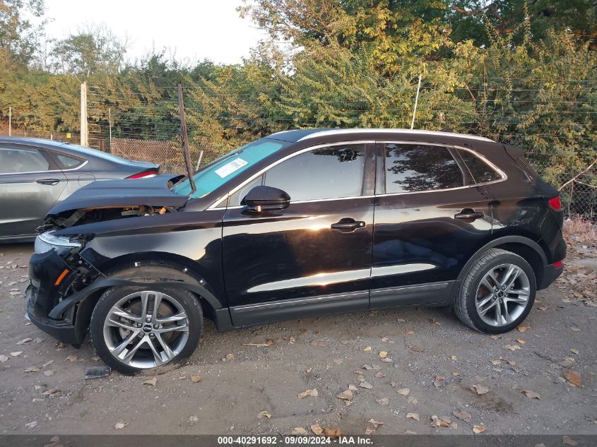 2017 Lincoln Mkc Reserve VIN: 5LMCJ3D91HUL70522 Lot: 40291692