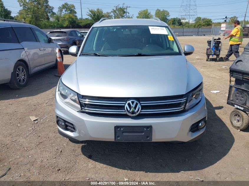 2013 VOLKSWAGEN TIGUAN SE - WVGAV3AX5DW623924