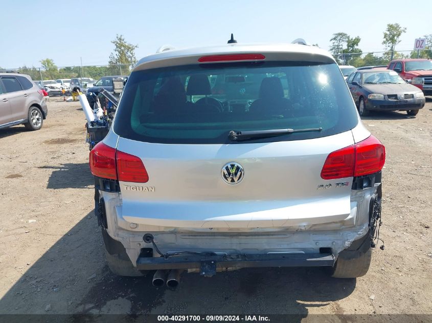 2013 Volkswagen Tiguan Se VIN: WVGAV3AX5DW623924 Lot: 40291700