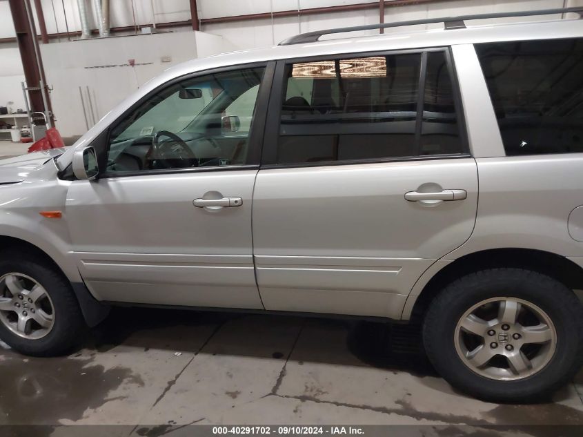 2006 Honda Pilot Ex VIN: 2HKYF18416H550608 Lot: 40291702