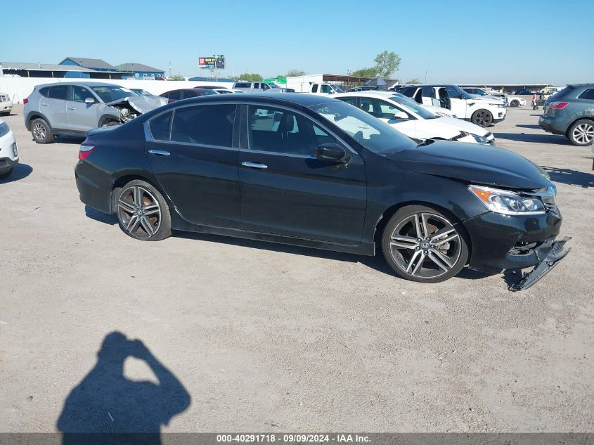 1HGCR2F55GA129424 2016 Honda Accord Sport