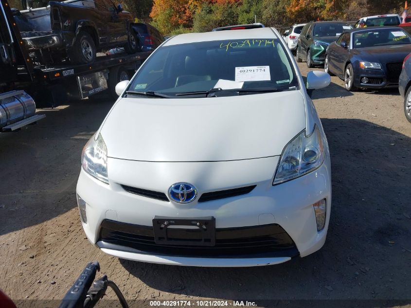 2013 Toyota Prius Three Se VIN: JTDKN3DUXD1646929 Lot: 40291774