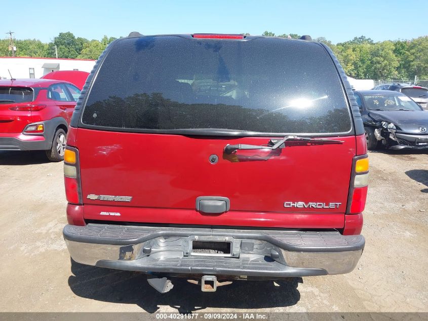 2005 Chevrolet Tahoe Ls VIN: 1GNEK13T55J191077 Lot: 40291877