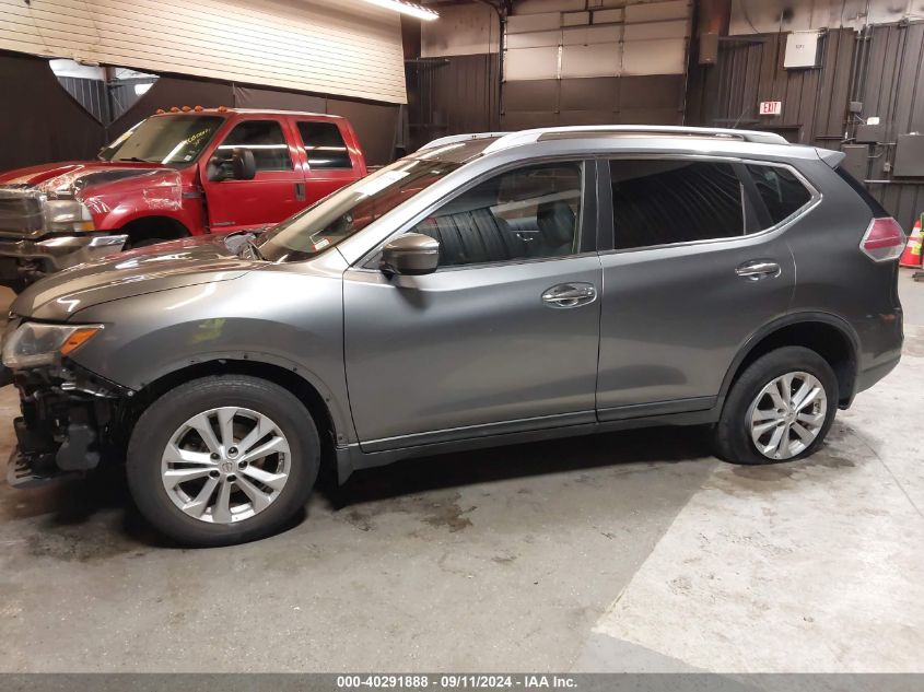 2015 Nissan Rogue Sv VIN: KNMAT2MV9FP574741 Lot: 40291888