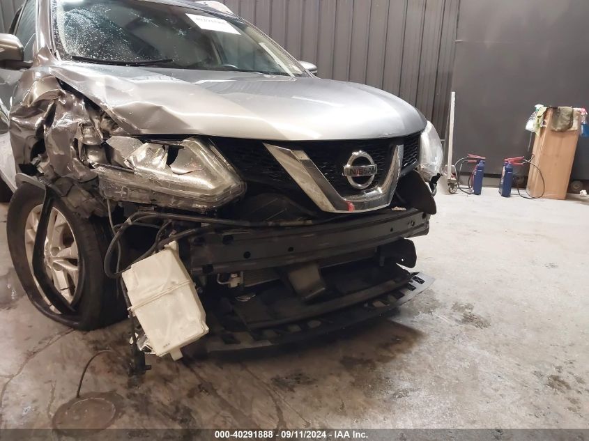 2015 Nissan Rogue Sv VIN: KNMAT2MV9FP574741 Lot: 40291888