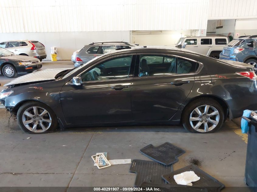 2012 Acura Tl 3.5 VIN: 19UUA8F57CA040270 Lot: 40291907