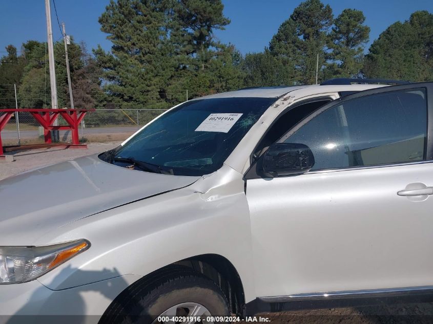 2012 Toyota Highlander Se V6 VIN: 5TDBK3EH1CS166600 Lot: 40291916