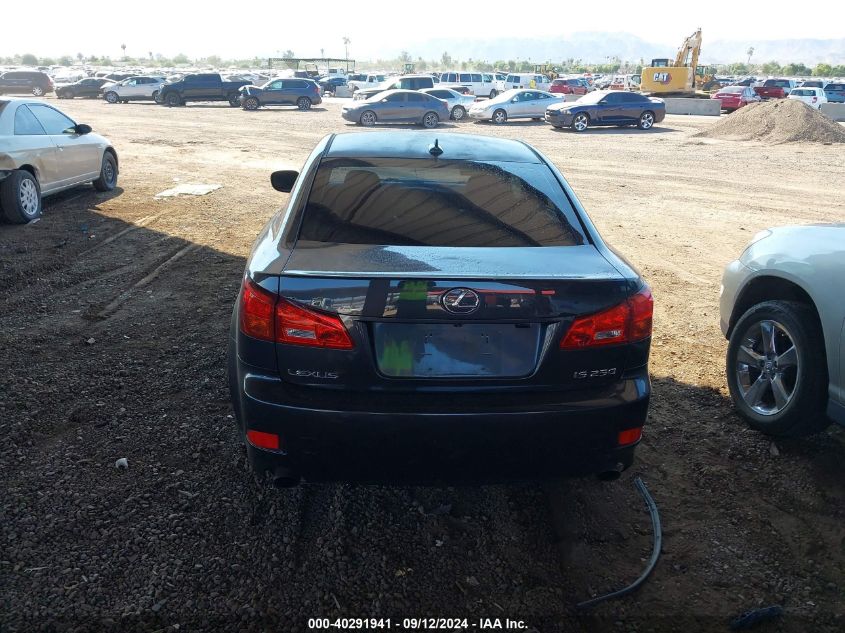 2008 Lexus Is 250 250 VIN: JTHBK262885065991 Lot: 40291941