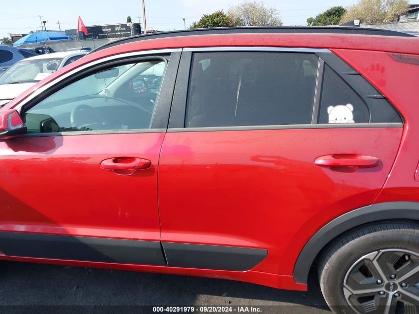 2023 Kia Niro Ex VIN: KNDCR3LE6P5079876 Lot: 40291979