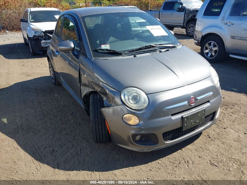 2012 Fiat 500 Sport VIN: 3C3CFFBR9CT104993 Lot: 40291980