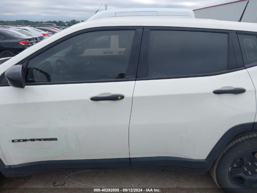 2018 Jeep Compass Sport VIN: 3C4NJCAB7JT318819 Lot: 40292005