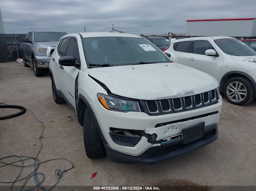 2018 Jeep Compass Sport VIN: 3C4NJCAB7JT318819 Lot: 40292005