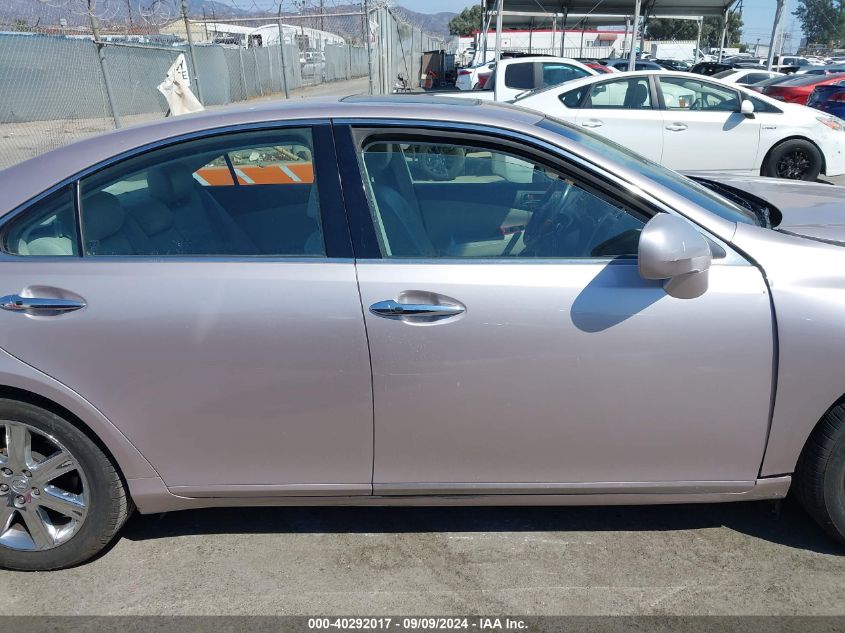 2007 Lexus Es 350 VIN: JTHBJ46G672043675 Lot: 40292017