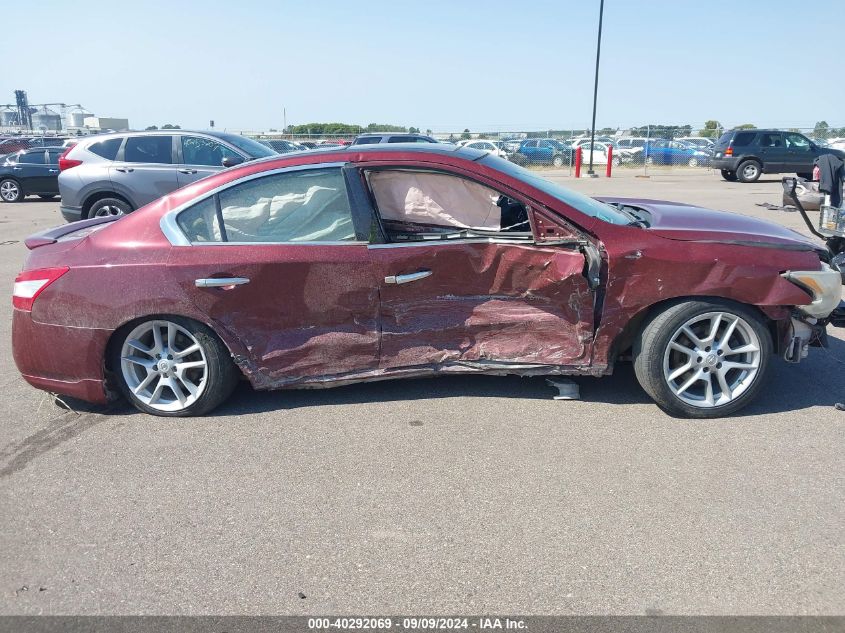 2011 Nissan Maxima 3.5 Sv VIN: 1N4AA5AP8BC804953 Lot: 40292069