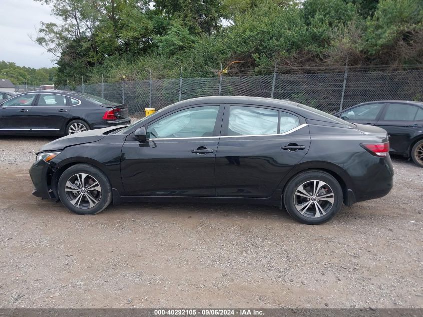 2021 Nissan Sentra Sv Xtronic Cvt VIN: 3N1AB8CV6MY310561 Lot: 40292105