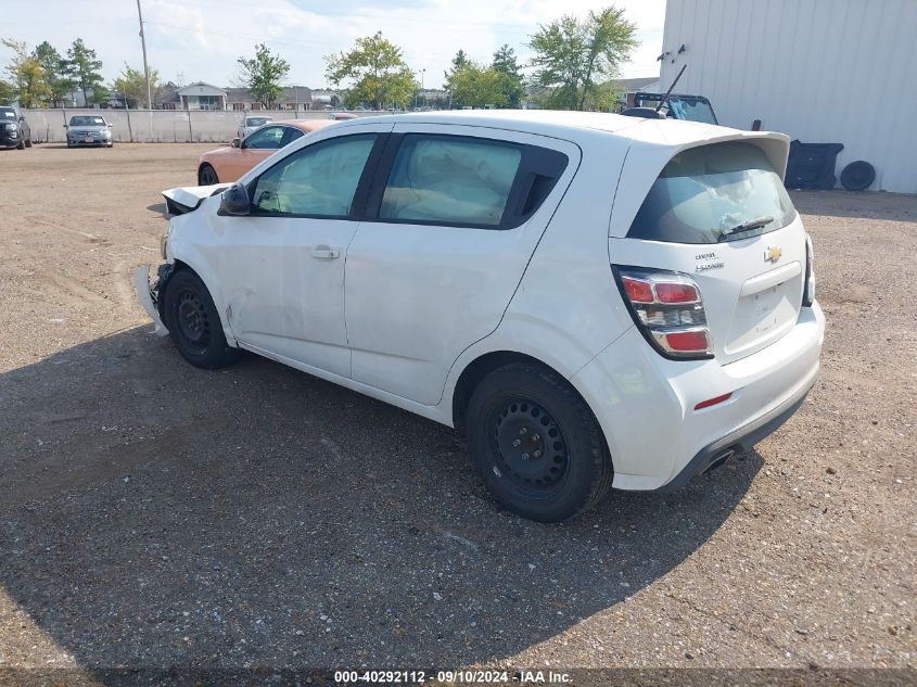 VIN 1G1JG6SH6H4167921 2017 Chevrolet Sonic, Lt Auto no.3