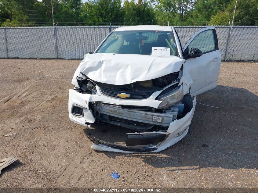 VIN 1G1JG6SH6H4167921 2017 Chevrolet Sonic, Lt Auto no.6