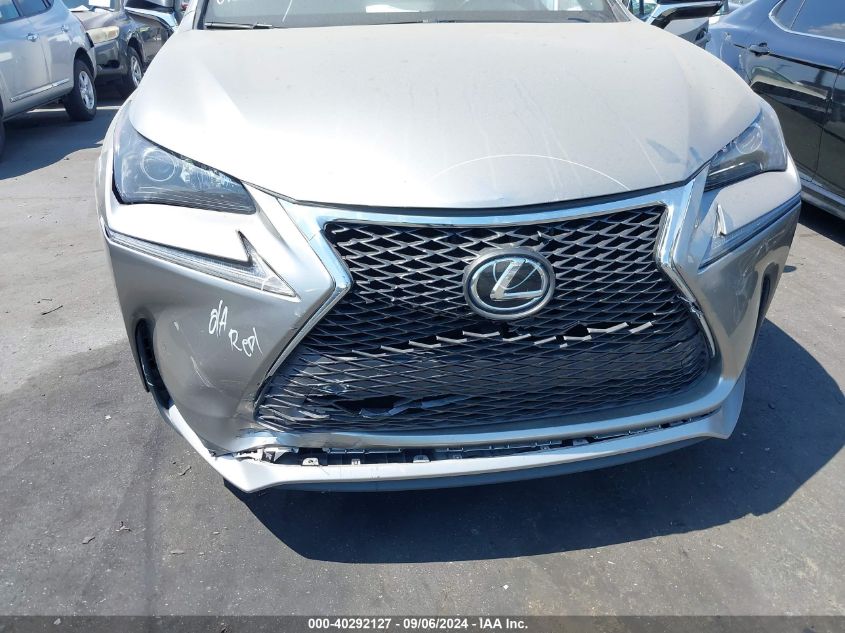 2017 Lexus Nx 200T F Sport VIN: JTJYARBZ6H2085049 Lot: 40292127