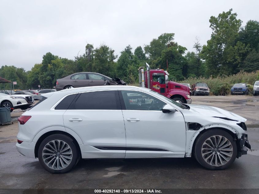 2019 Audi E-Tron Premium Plus VIN: WA1VAAGE0KB013200 Lot: 40292140