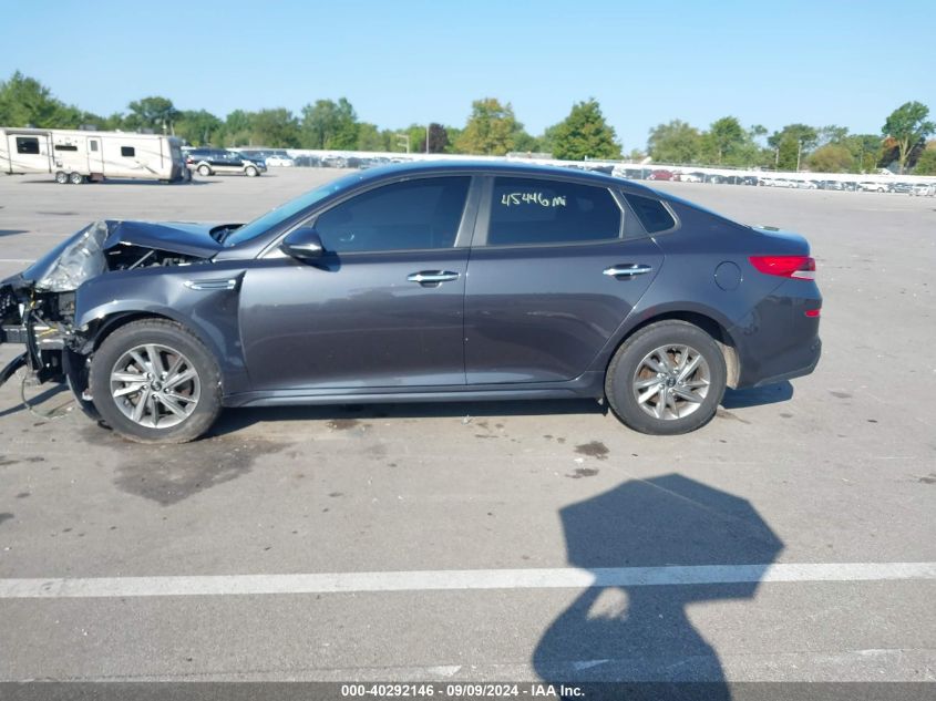 2019 Kia Optima Lx VIN: 5XXGT4L30KG320195 Lot: 40292146