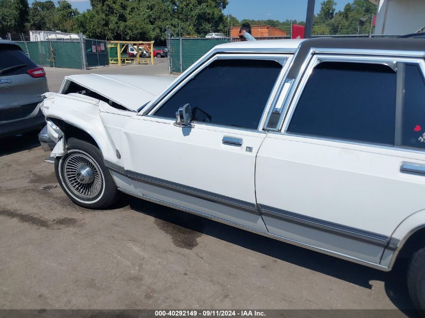 1989 Mercury Grand Marquis Gs VIN: 2MEBM74F7KX715512 Lot: 40292149