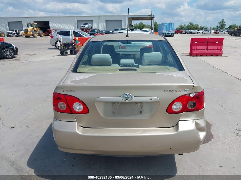 2005 Toyota Corolla Le VIN: 1NXBR32E75Z347510 Lot: 40292185