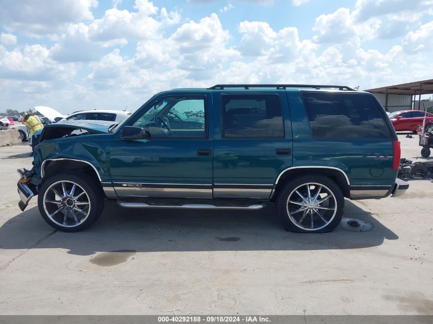 1996 Chevrolet Tahoe K1500 VIN: 1GNEK13R0TJ352923 Lot: 40292188