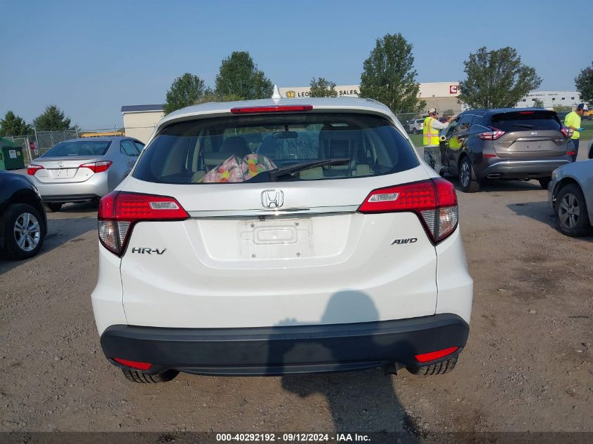 2019 Honda Hr-V Lx VIN: 3CZRU6H31KM709169 Lot: 40292192