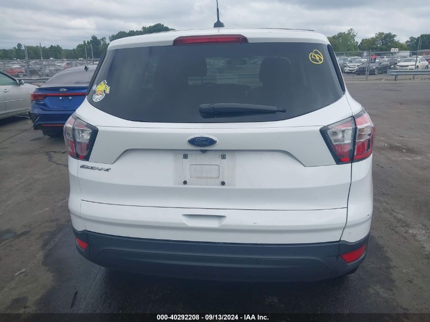 2017 Ford Escape S VIN: 1FMCU0F78HUA51185 Lot: 40292208