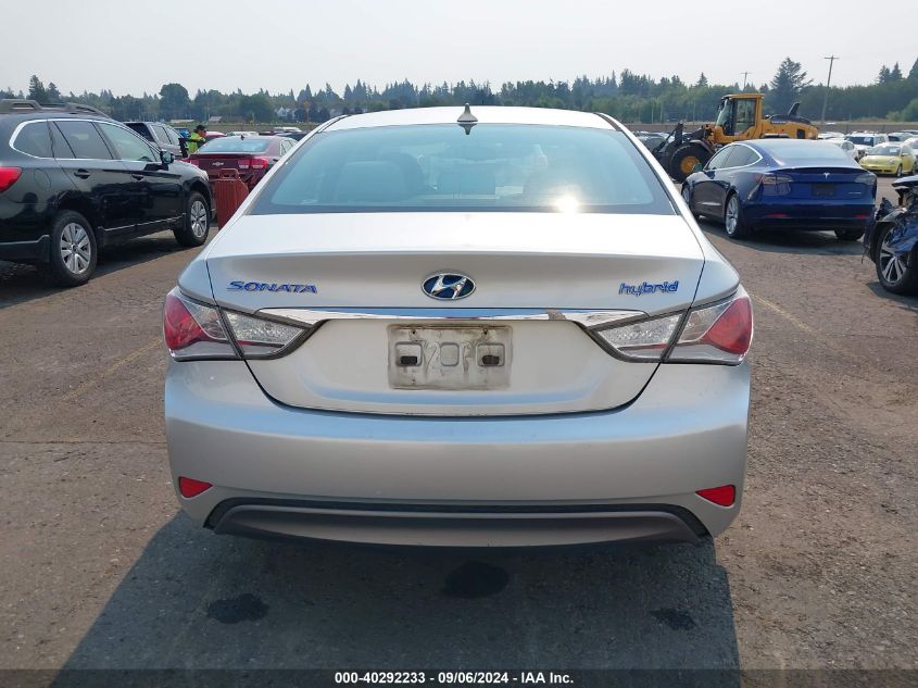 2013 Hyundai Sonata Hybrid VIN: KMHEC4A47DA064490 Lot: 40292233