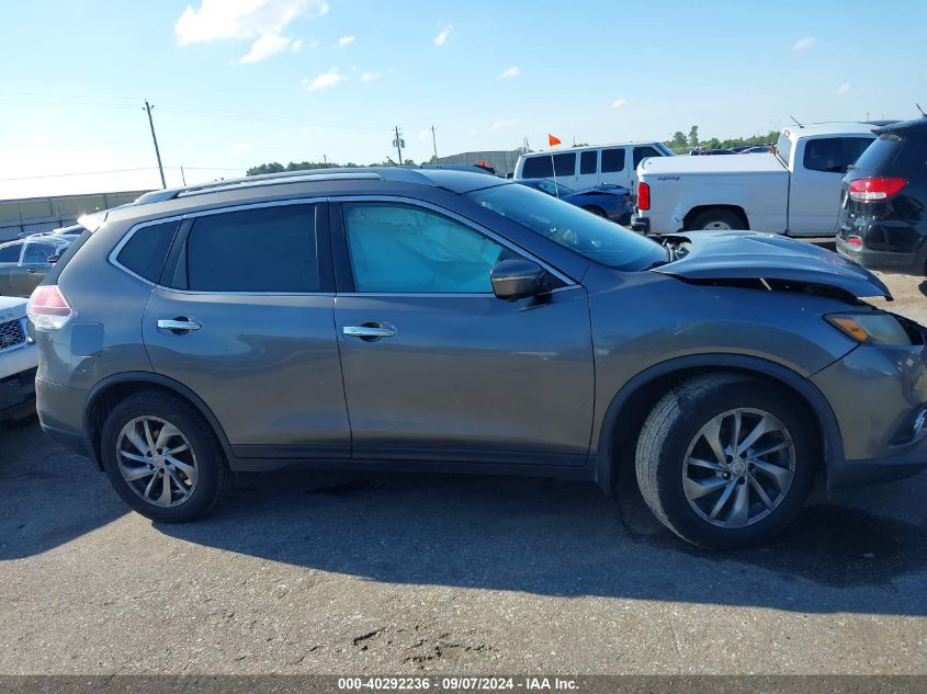 2014 Nissan Rogue S/Sl/Sv VIN: 5N1AT2MT2EC797686 Lot: 40292236