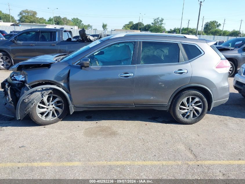 2014 Nissan Rogue S/Sl/Sv VIN: 5N1AT2MT2EC797686 Lot: 40292236