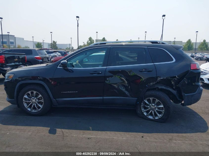 2019 Jeep Cherokee Latitude Plus Fwd VIN: 1C4PJLLX6KD241806 Lot: 40292238