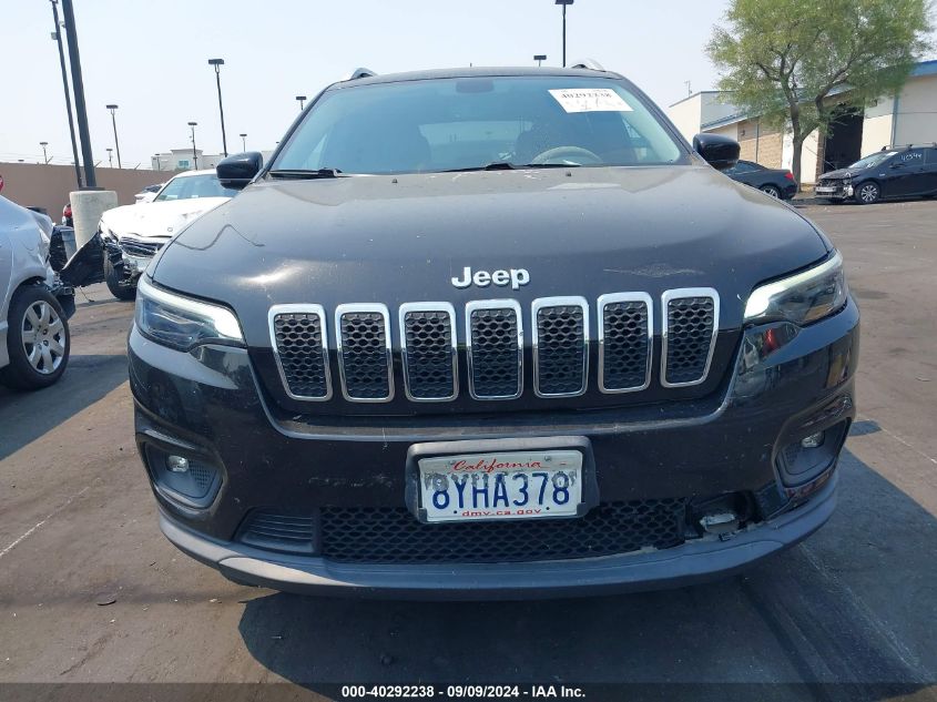 2019 Jeep Cherokee Latitude Plus Fwd VIN: 1C4PJLLX6KD241806 Lot: 40292238