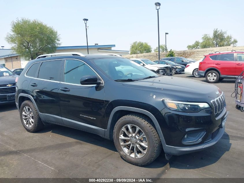 2019 Jeep Cherokee Latitude Plus Fwd VIN: 1C4PJLLX6KD241806 Lot: 40292238