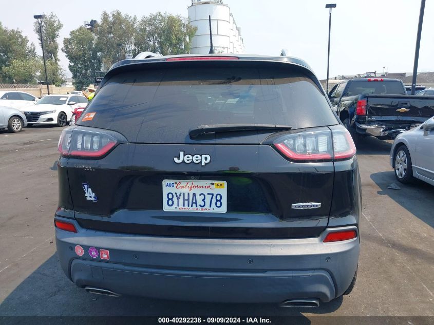 2019 Jeep Cherokee Latitude Plus Fwd VIN: 1C4PJLLX6KD241806 Lot: 40292238