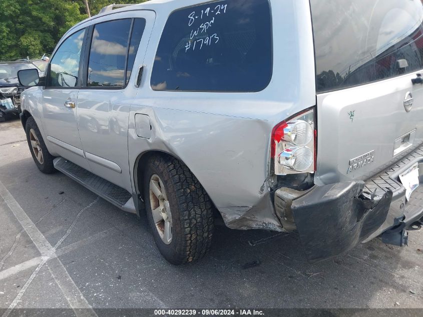 2004 Nissan Pathfinder Armada Se VIN: 5N1AA08A14N723472 Lot: 40292239