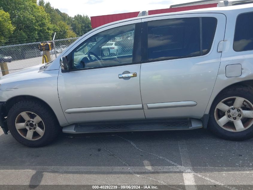 2004 Nissan Pathfinder Armada Se VIN: 5N1AA08A14N723472 Lot: 40292239