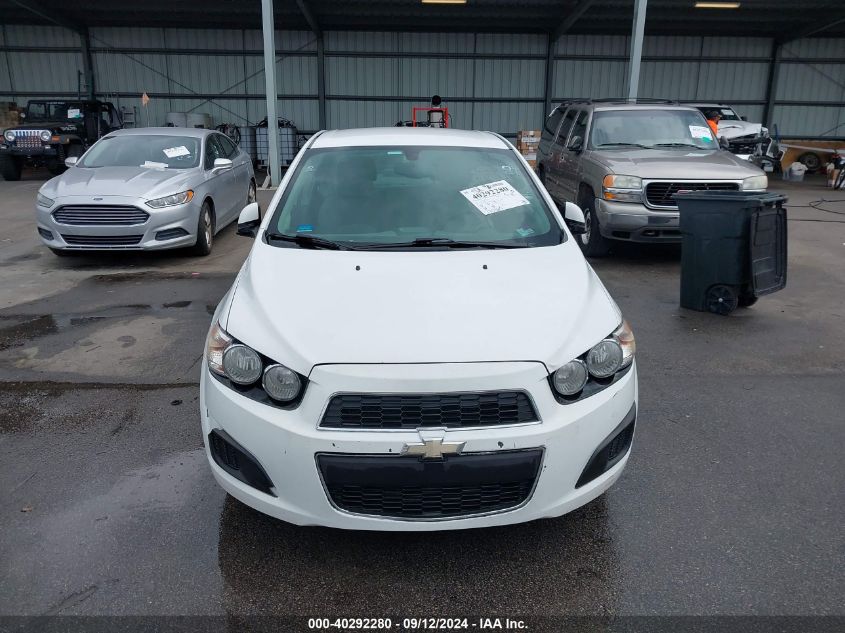 2014 Chevrolet Sonic Lt Auto VIN: 1G1JC5SB6E4167849 Lot: 40292280