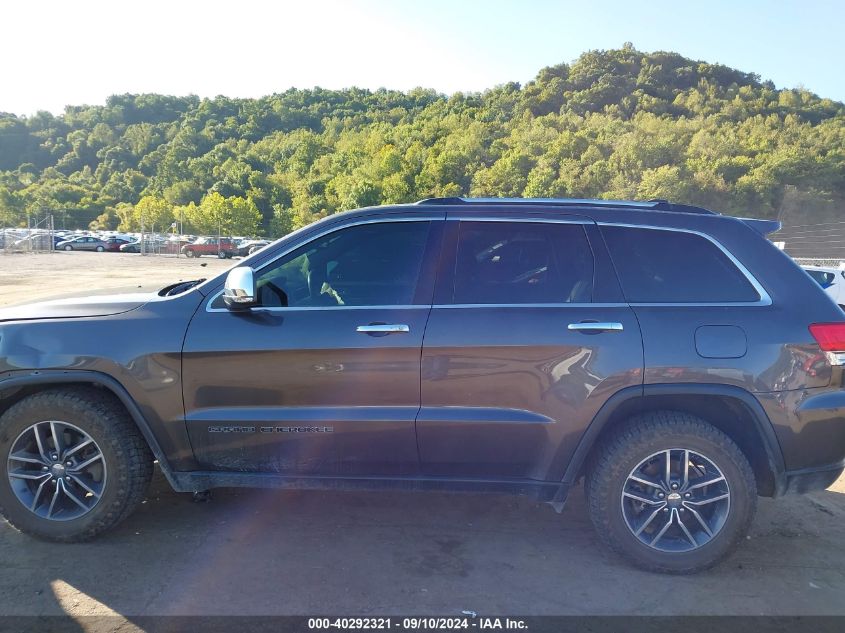 2017 Jeep Grand Cherokee Limited 4X4 VIN: 1C4RJFBG3HC604055 Lot: 40292321