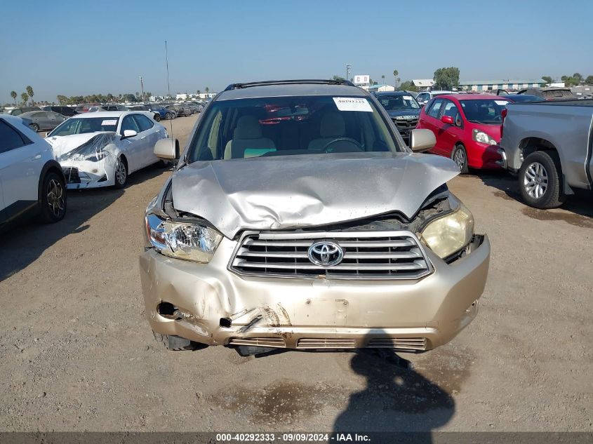 2008 Toyota Highlander VIN: JTEDS41A582009038 Lot: 40292333