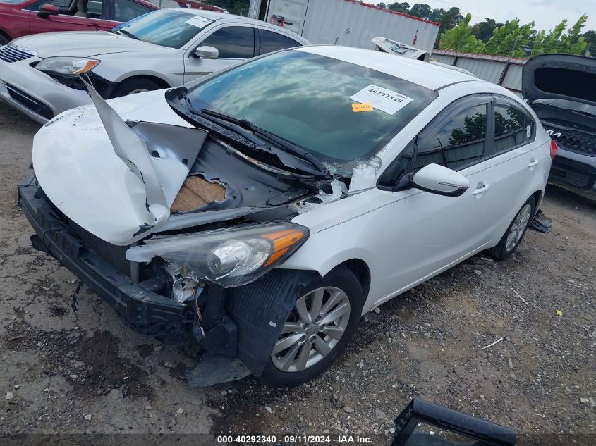 KNAFX4A60G5440021 2016 KIA FORTE - Image 2