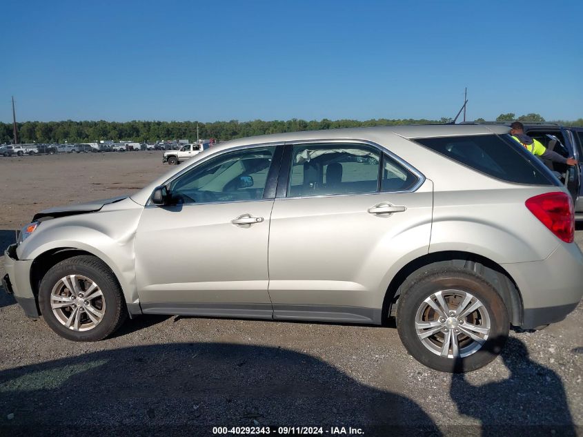 2014 Chevrolet Equinox Ls VIN: 2GNALAEK2E6377060 Lot: 40292343