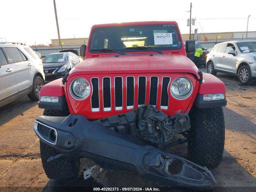 2020 Jeep Wrangler Unlimited Sahara VIN: 1C4HJXEN3LW152479 Lot: 40292373